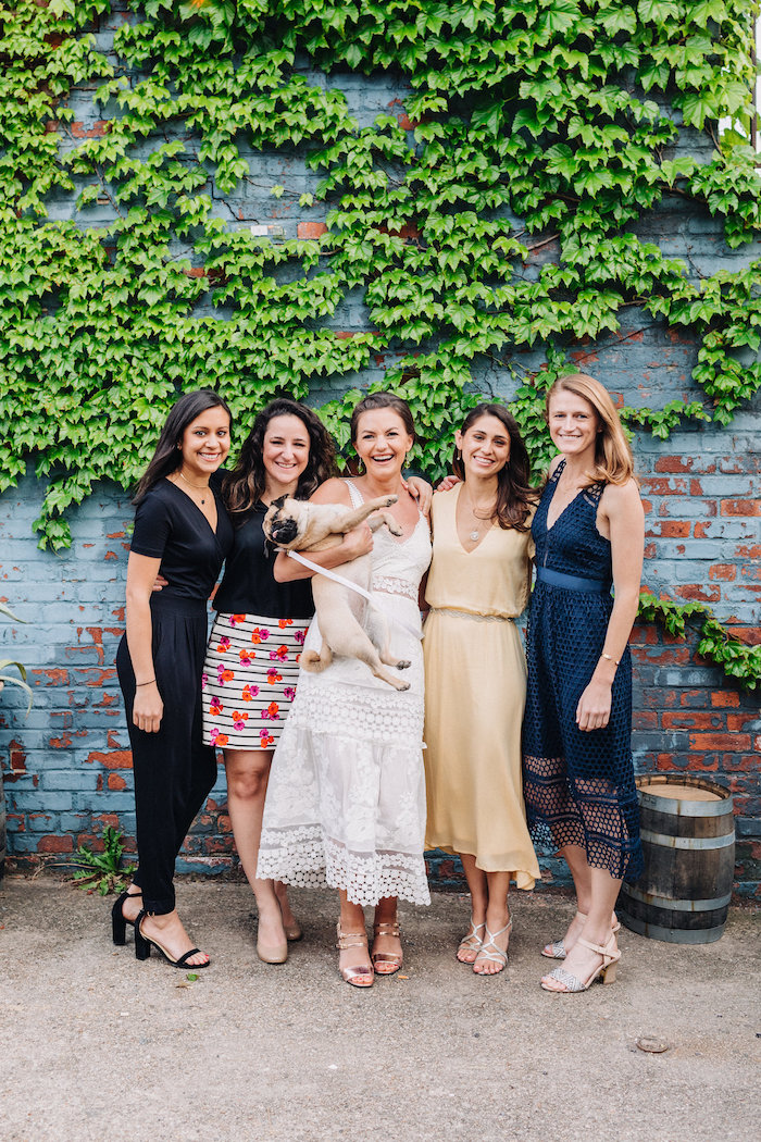 A wedding party at Kings County Distillery | C'est Christine